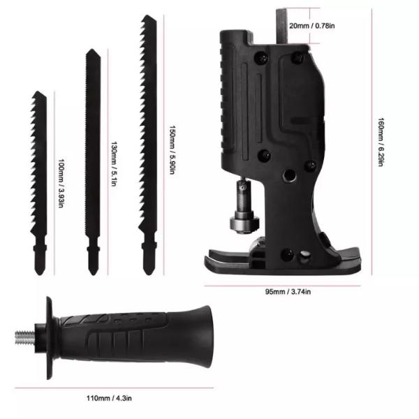 Adaptor fierastrau pendular, pentru bormasina electrica 