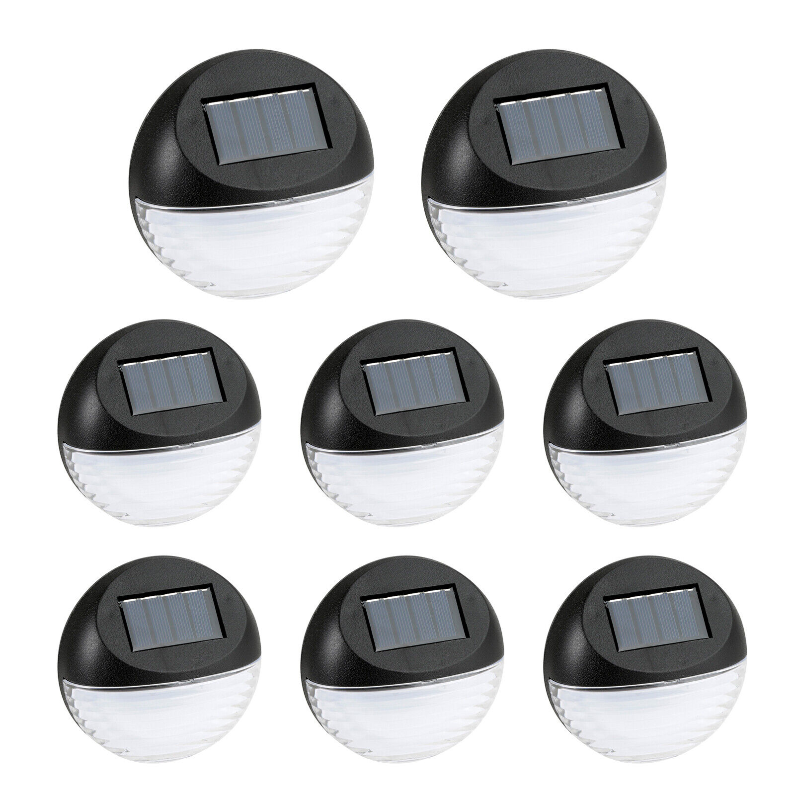 Set 8 x lampa solara de perete cu 2 LED