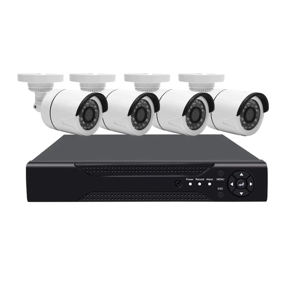 Kit Supraveghere Video, Jortan AHD, CCTV 4 Camere + Hard Disk 500 GB