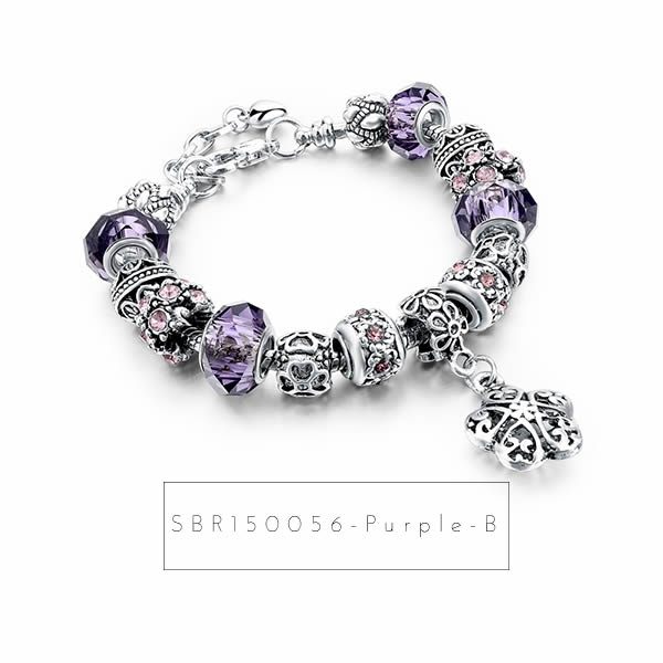 Bratari Charm placate in 3 straturi cu Au 18K sau Ag 925