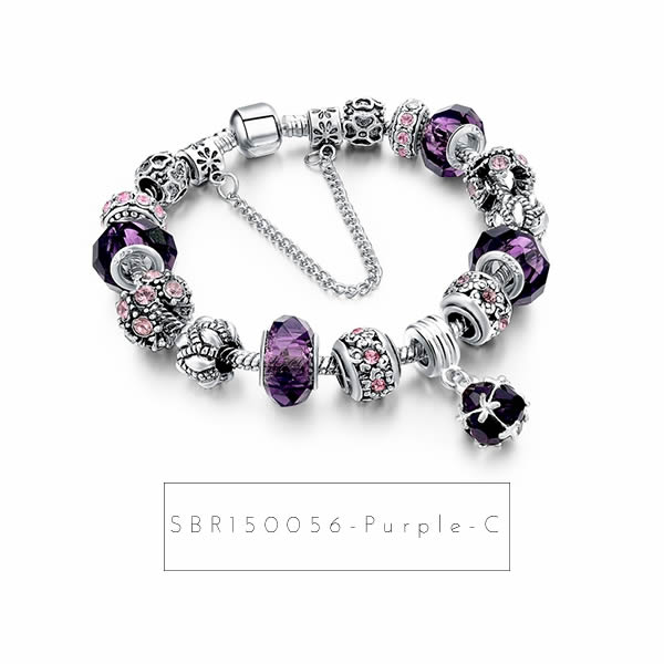 Bratari Charm placate in 3 straturi cu Au 18K sau Ag 925