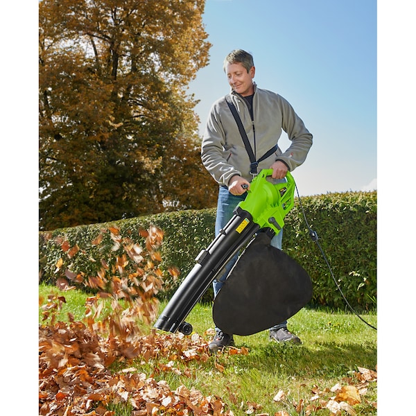 Suflanta frunze 3 in 1, 3000 W, 270 km/h, 13.2 mx/min, 45L sac colector