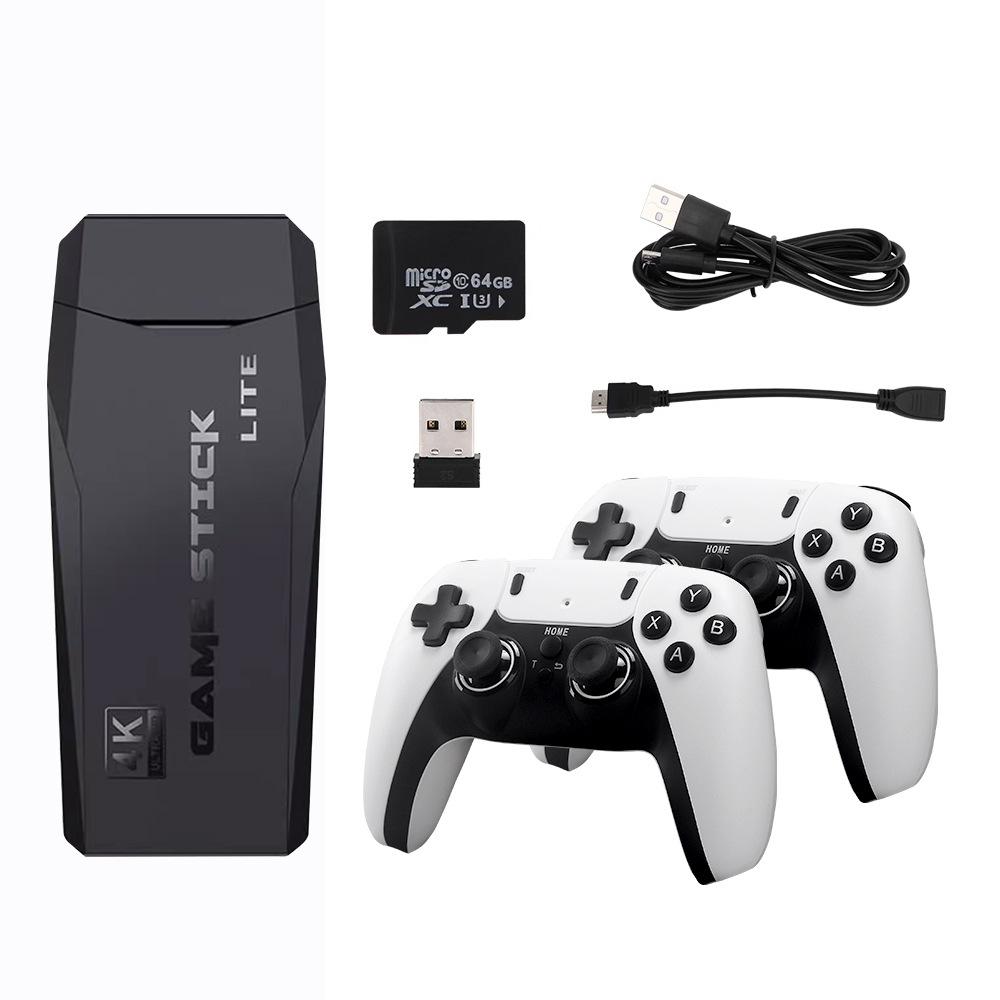 Consola de jocuri, Game Stick M8 Pro, Wireless, Card 64GB