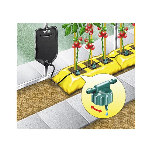 Sistem irigare 5 plante: udare prin picurare 10.5 litri