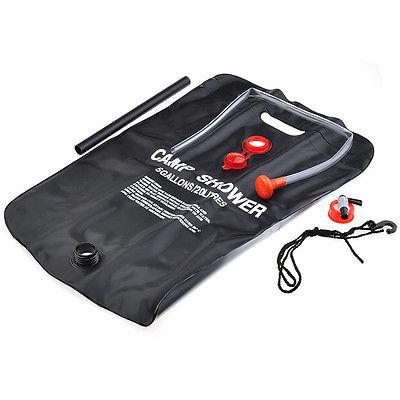 Rezervor 20 litri dus solar portabil pentru camping