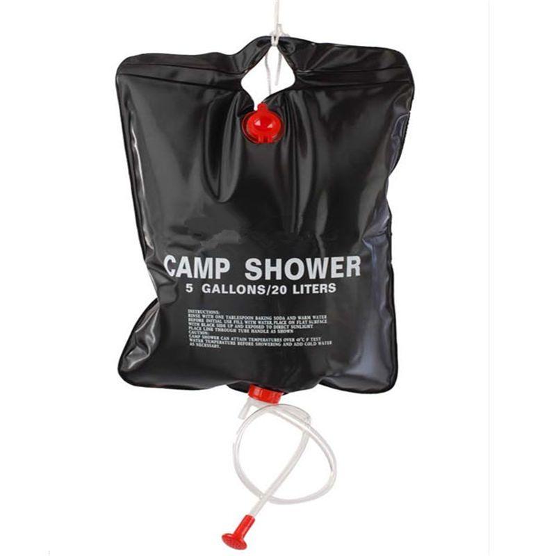 Rezervor 20 litri dus solar portabil pentru camping
