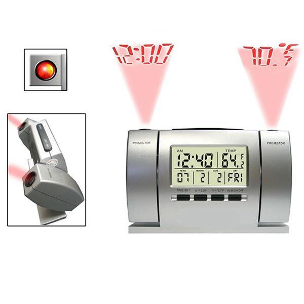Ceas multifunctional cu proiectie pe tavan ora si temperatura