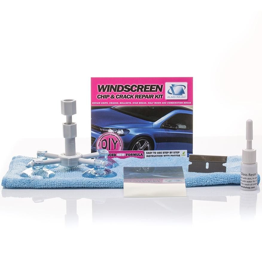 Set 2 x Kit pentru reparatie parbriz sau geam auto