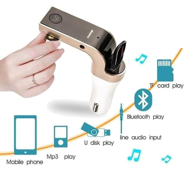 Modulator FM Car Kit auto G7 MP3 Player Bluetooth
