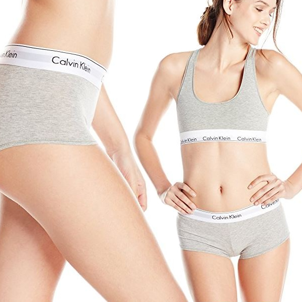 Set 3 piese lenjerie intima Calvin Klein. Culori disponibile: negru si gri
