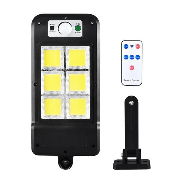 Set 2 x Lampa solara cu 6 celule, telecomanda