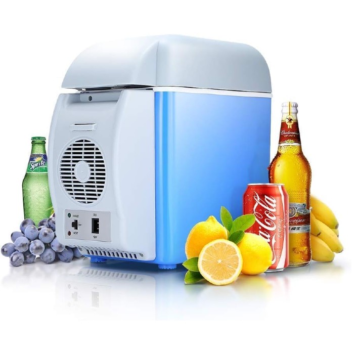 Mini frigider portabil, 7.5 Litri, racire/incalzire