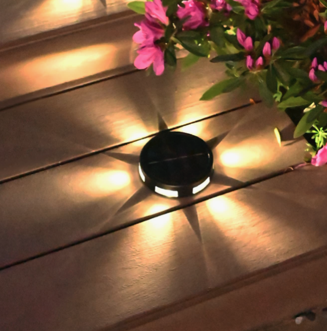 Set 4 lampi solare pentru gradina sau casa