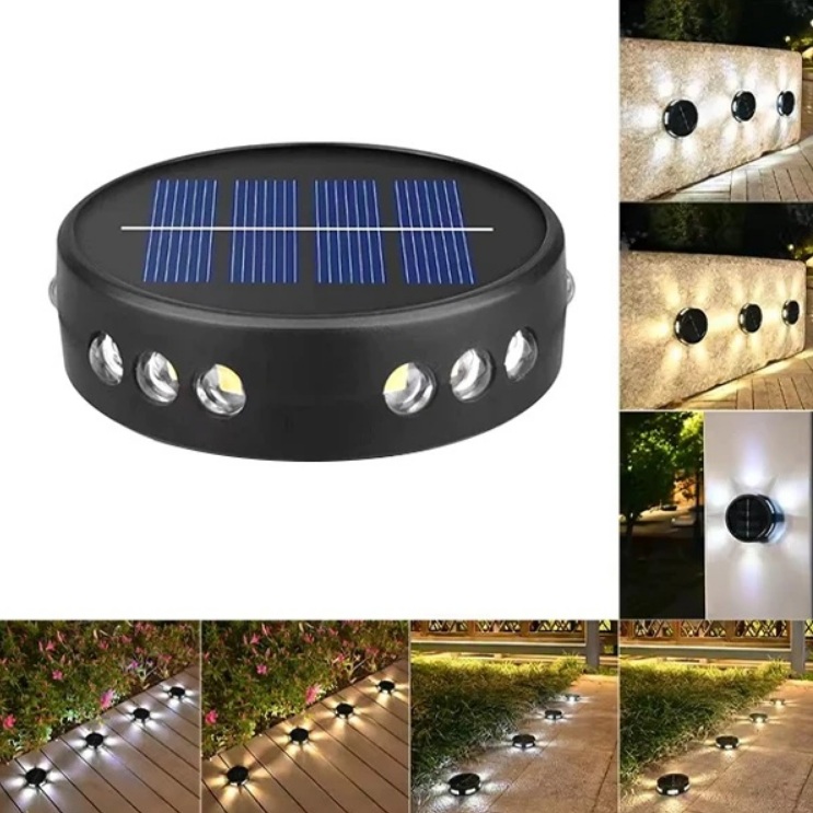Set 4 lampi solare pentru gradina sau casa