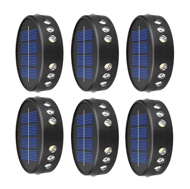 Set 4 lampi solare pentru gradina sau casa