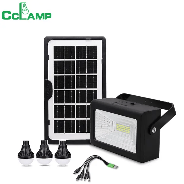 Kit Solar 3 becuri, Lanterna LED SMD 30W