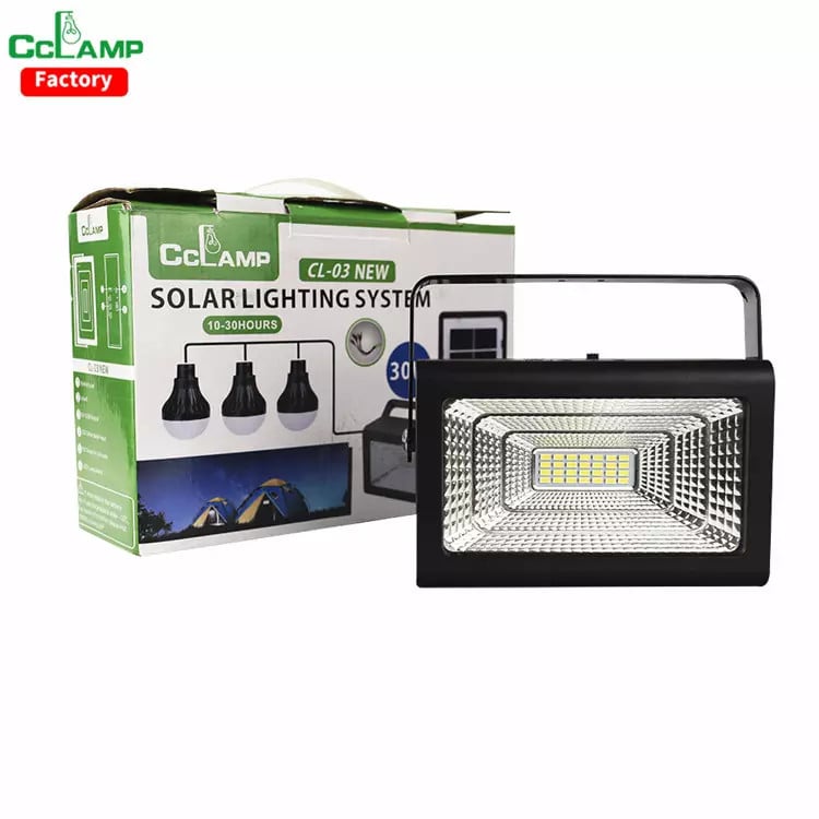 Kit Solar 3 becuri, Lanterna LED SMD 30W