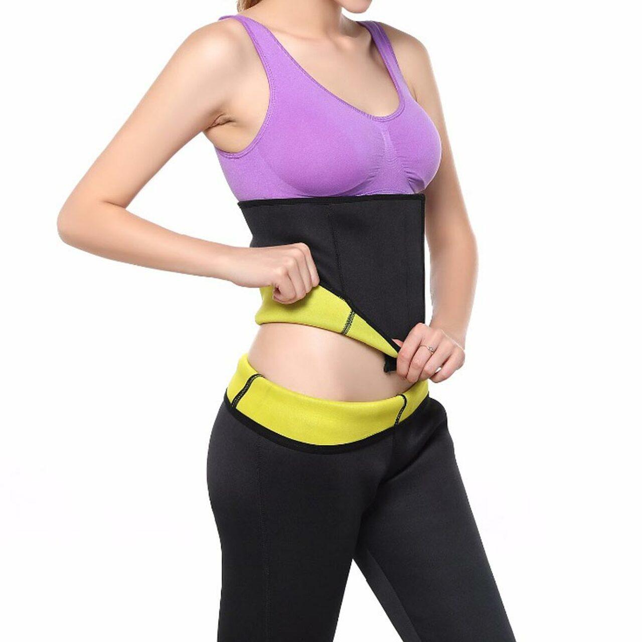 Pantaloni neopren + Centura pentru slabit
