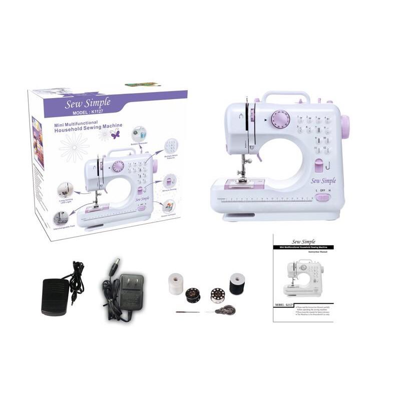 Masina de cusut Sew Simple K1127 Alb