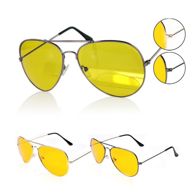 Ochelari condus noaptea cu lentile HD si protectie anti UV