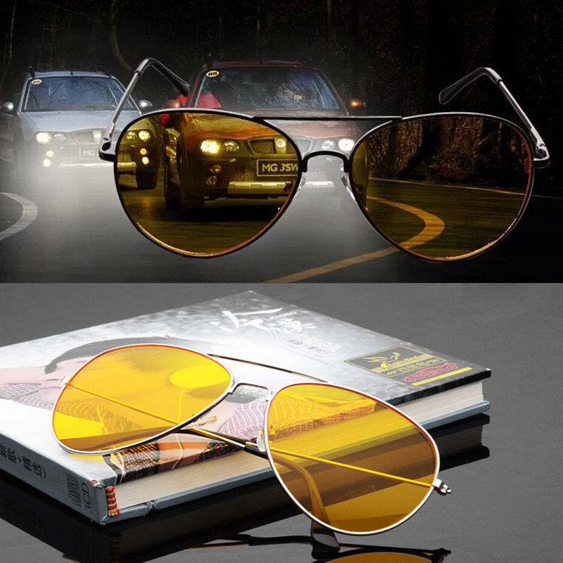 Ochelari condus noaptea cu lentile HD si protectie anti UV