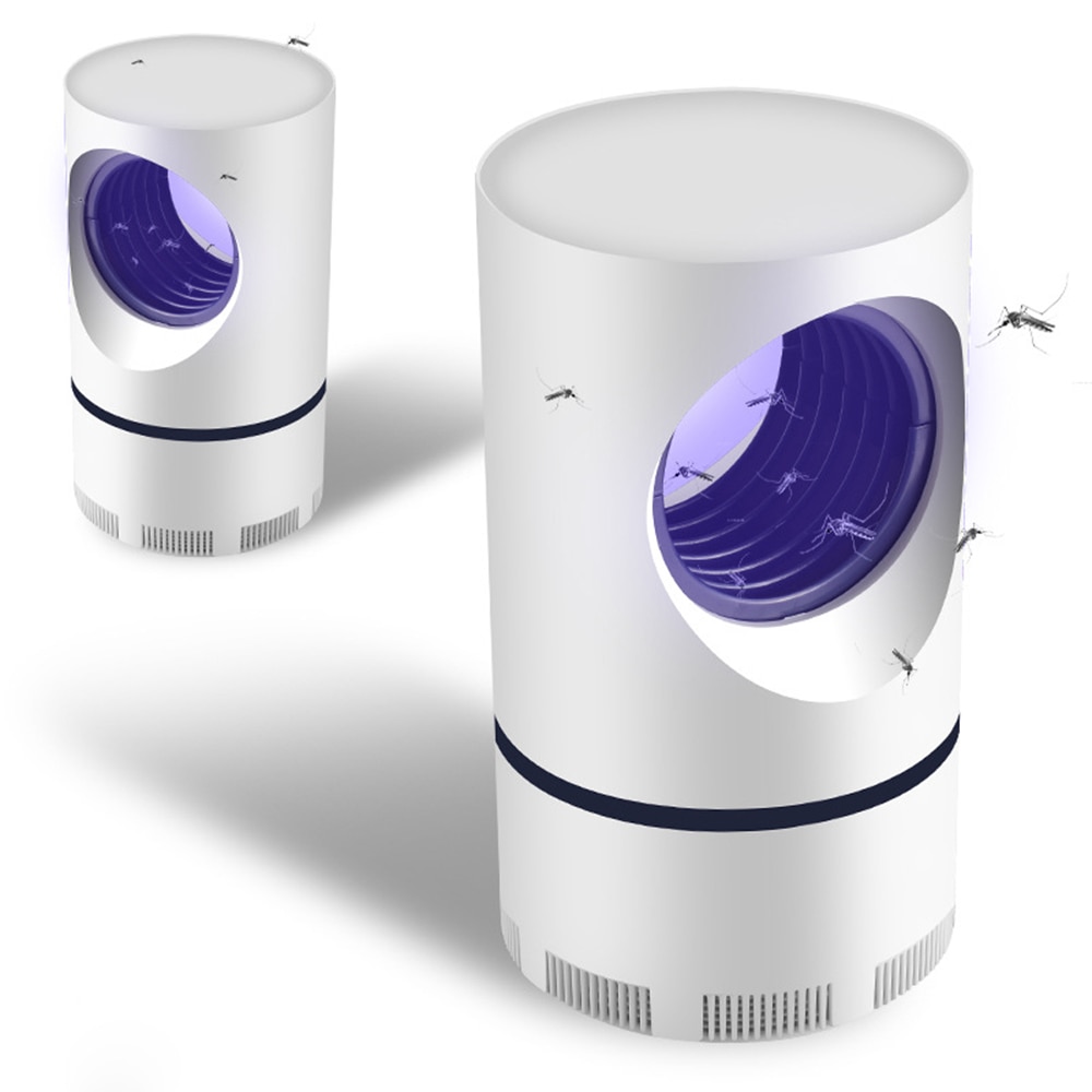 Set 3 x aparat antiinsecte cu lampa UV si aspiratie, Mosquito Killer