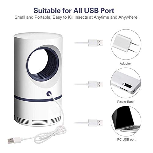 Set 3 x aparat antiinsecte cu lampa UV si aspiratie, Mosquito Killer