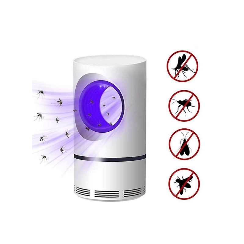 Set 3 x aparat antiinsecte cu lampa UV si aspiratie, Mosquito Killer