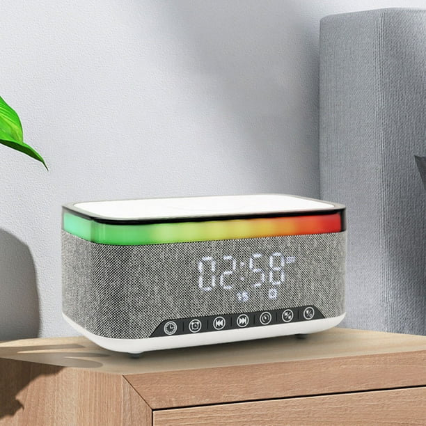 Ceas LED Wireless Charger, Radio Bluetooth, MD-S300
