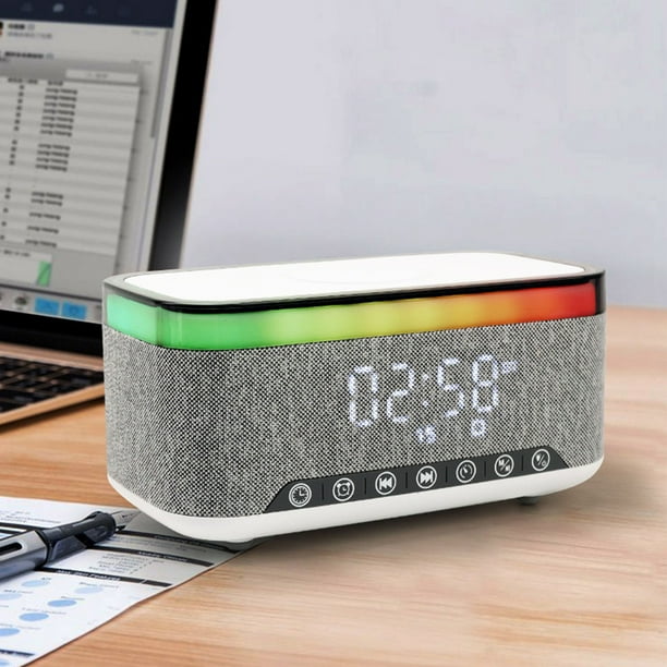 Ceas LED Wireless Charger, Radio Bluetooth, MD-S300