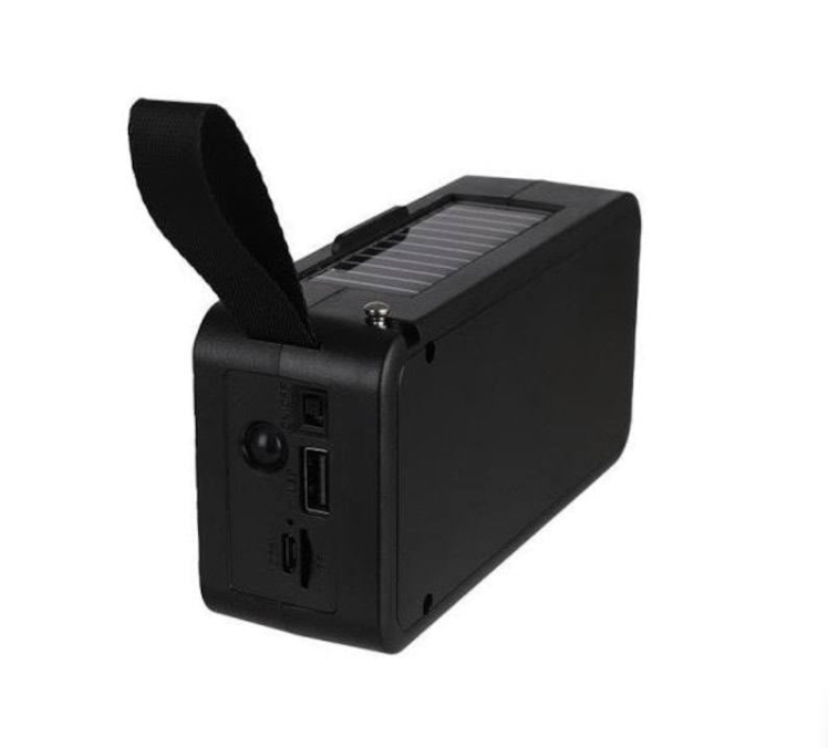 Boxa solara Bluetooth, 5W, Lanterna si Radio