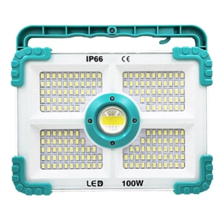 Proiector solar 100 W, 188 LED