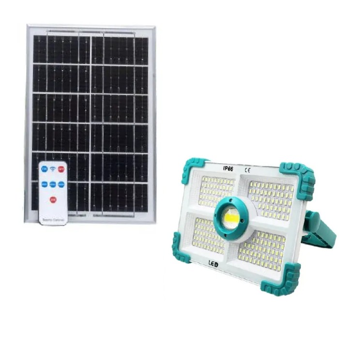 Proiector solar 100 W, 188 LED