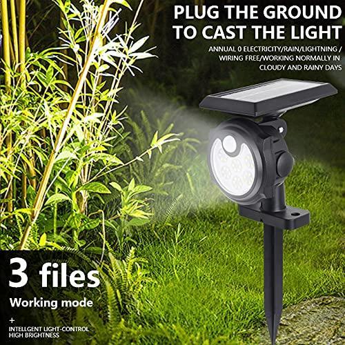 Set 2 x Lampa solara 48 LED COB cu senzor de miscare si lumina