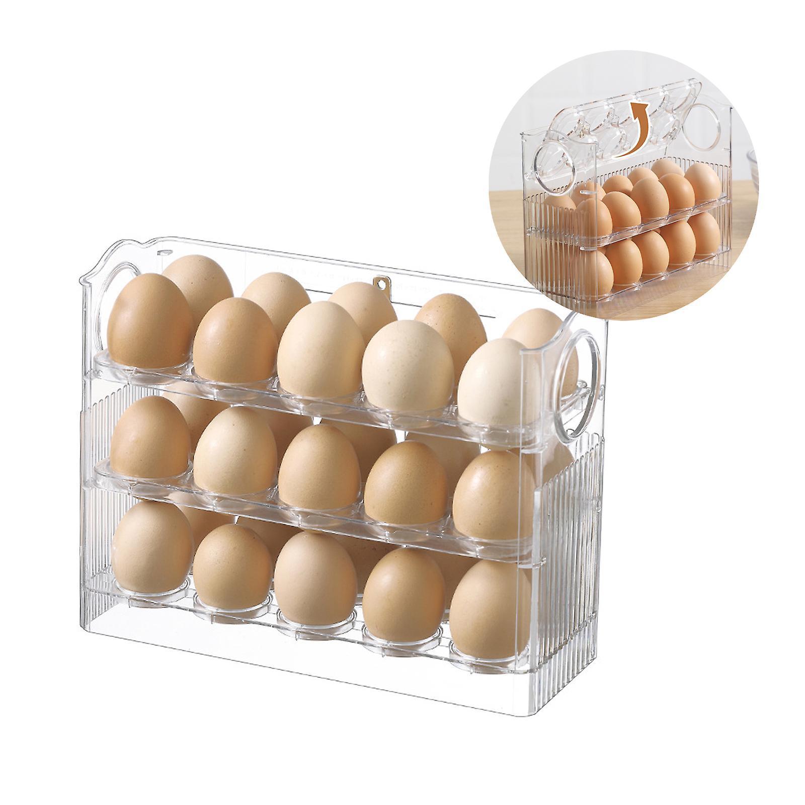 Set 2 x Cutie depozitare 30 oua, pentru usa frigiderului