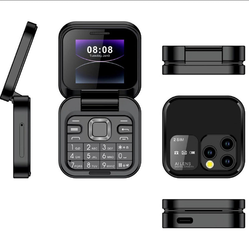 Telefon pliabil i16 Pro, Dual SIM, Camera, Bluetooth