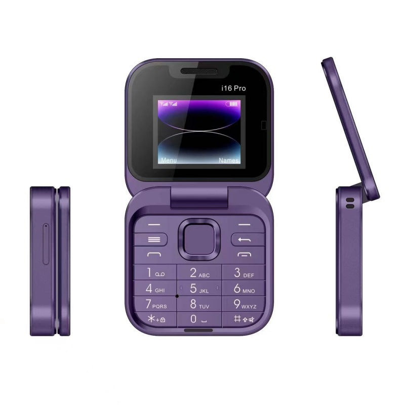 Telefon pliabil i16 Pro, Dual SIM, Camera, Bluetooth