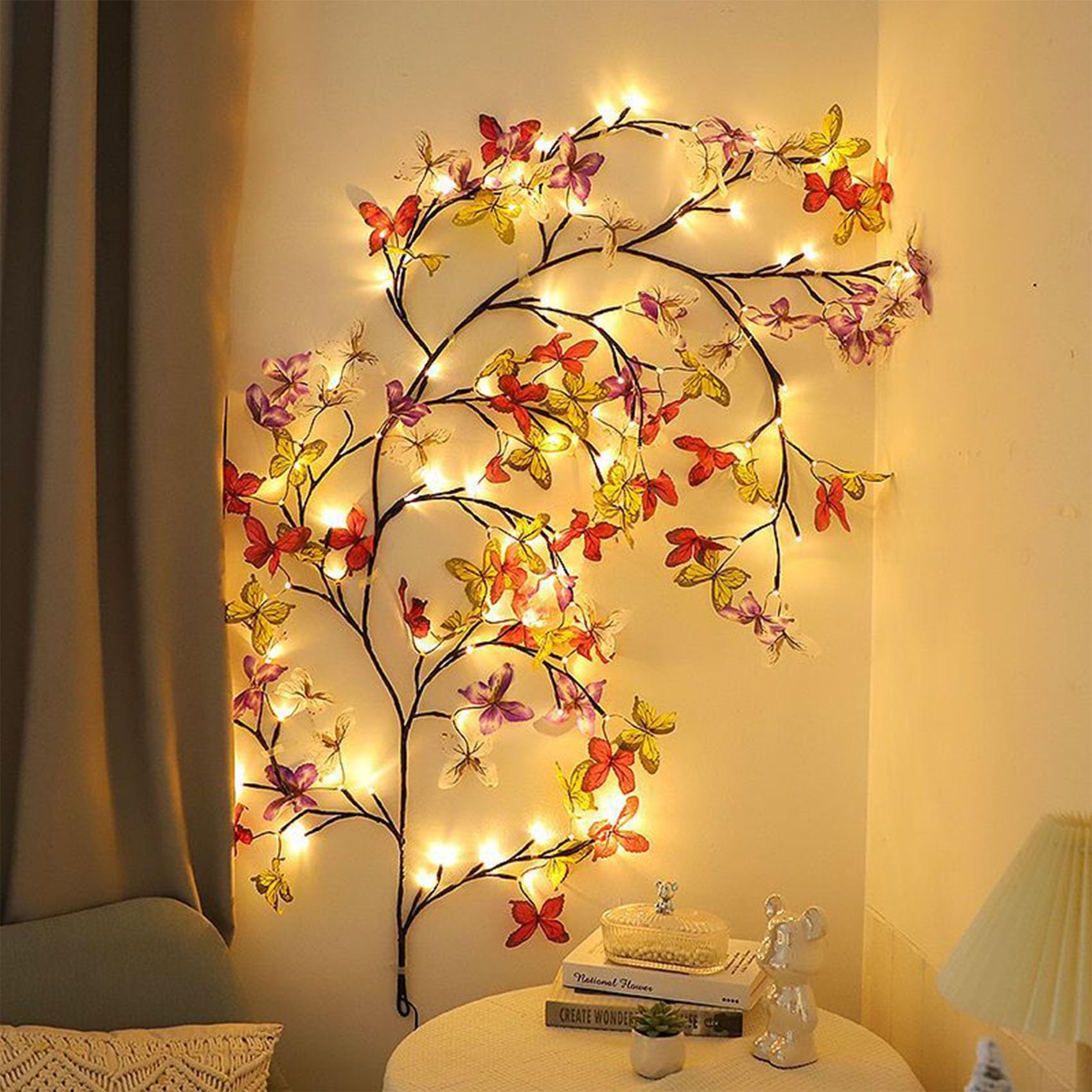 Instalatie decorativa 72 LED, 1.6 Metri, Model 1