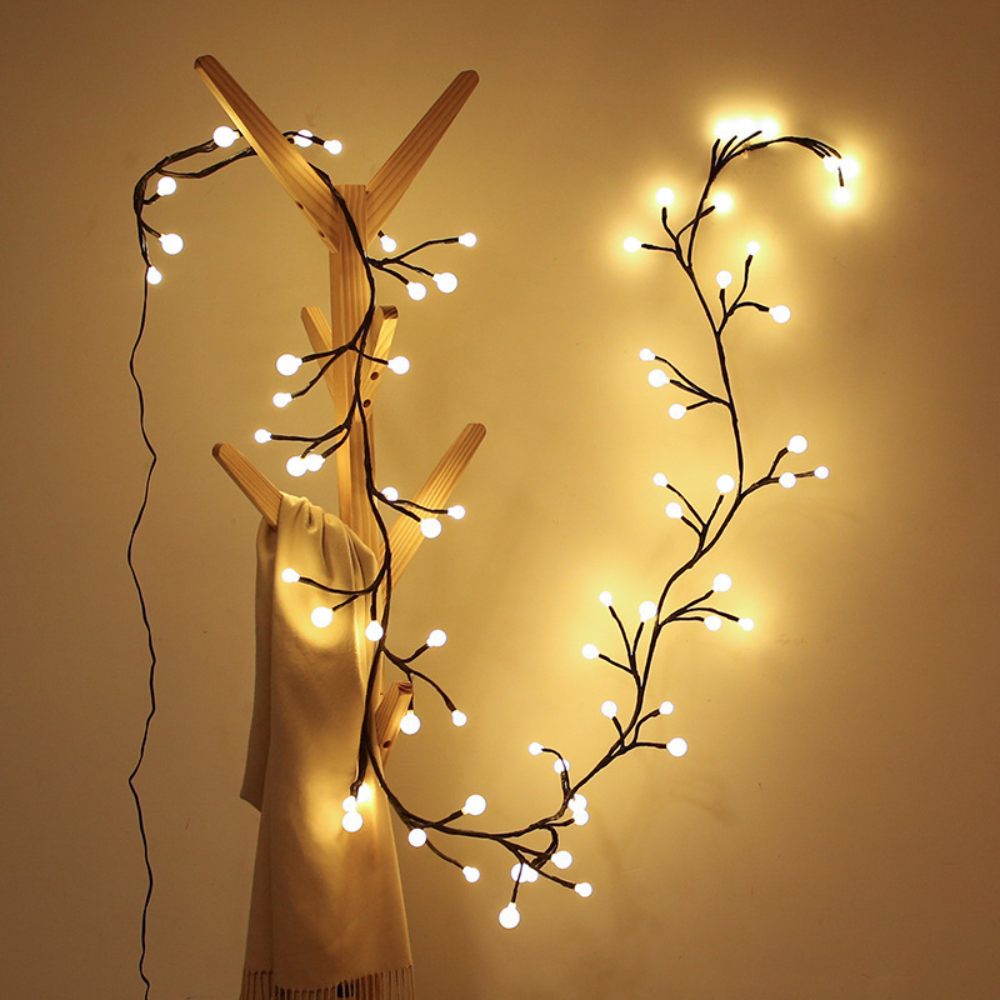 Instalatie decorativa 72 LED, 1.6 Metri, Model 4
