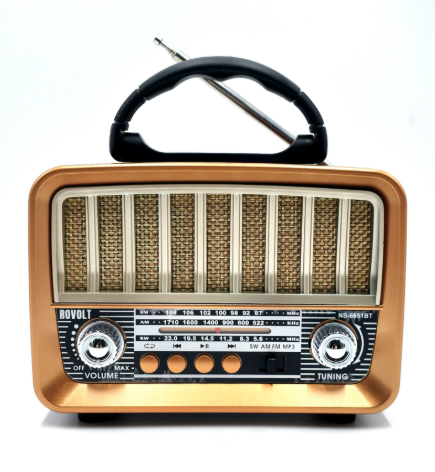 Radio Retro, Bluetooth, USB, SD Card, FM/AM/SW