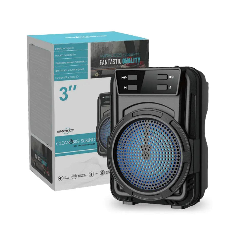Boxa Bluetooth TF/USB format mp3, Radio FM