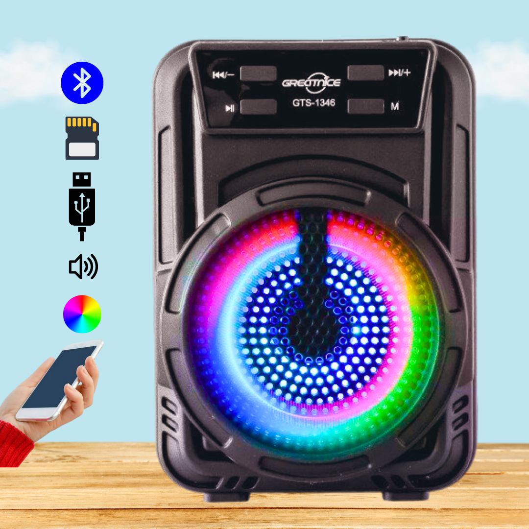 Boxa Bluetooth TF/USB format mp3, Radio FM