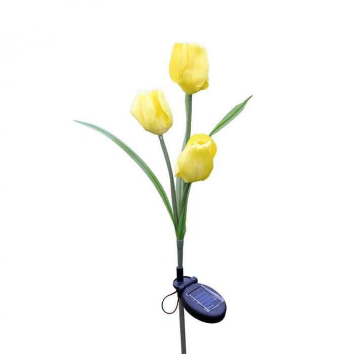Set 2 x lampa solara Lalele decorative, 70 cm, IP 66