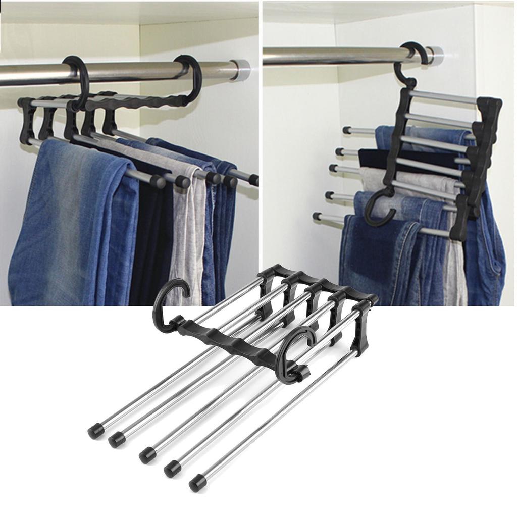 Set 5 x umeras organizator pantaloni, in cascada