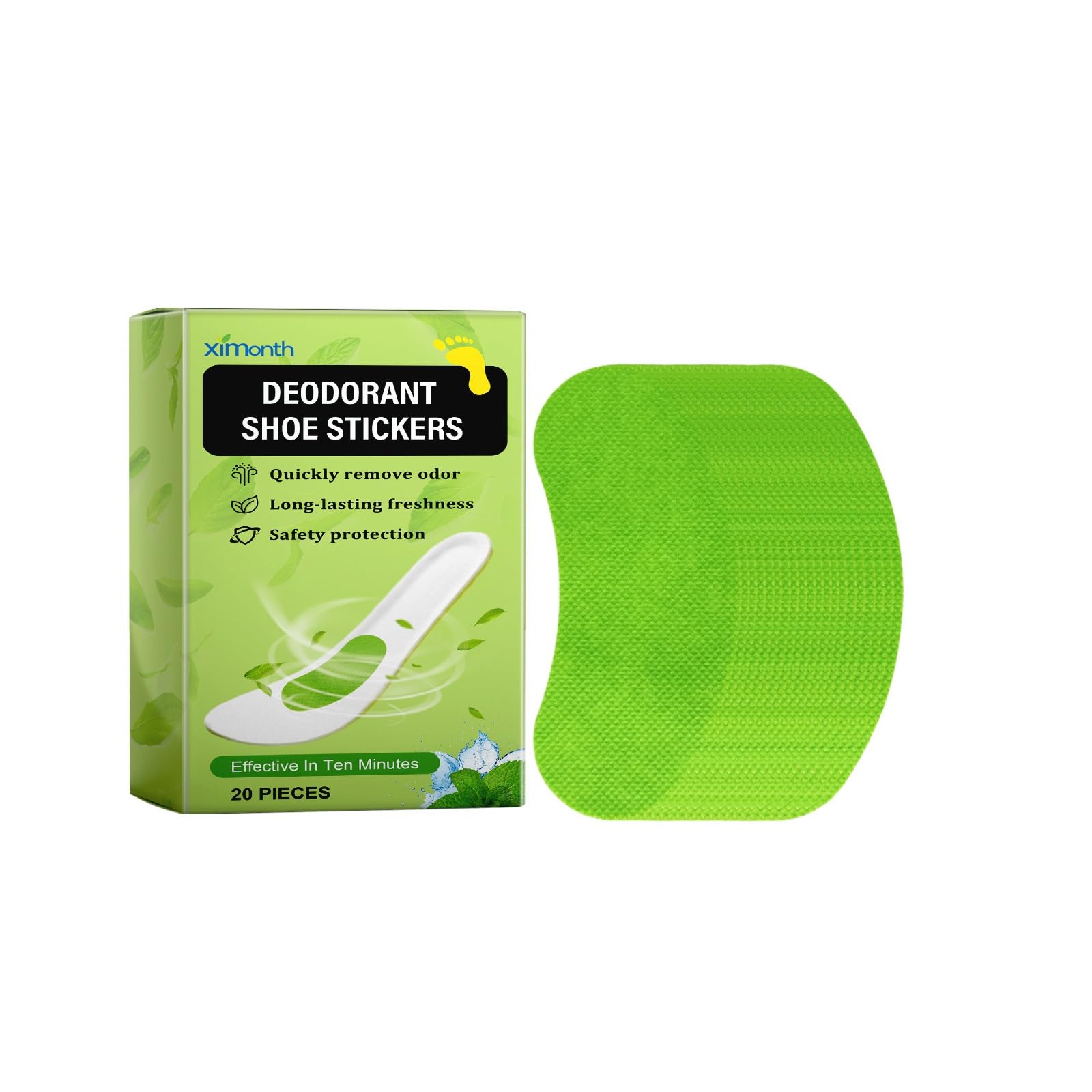Set 20 stickere deodorante pentru incaltaminte