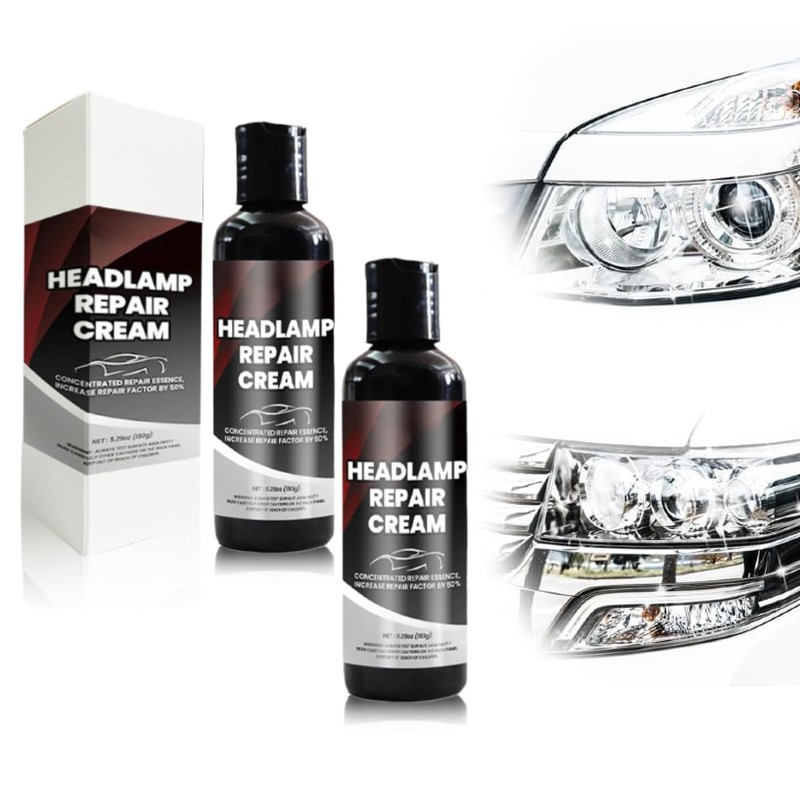 Set 2 x Solutie crema pentru polish faruri
