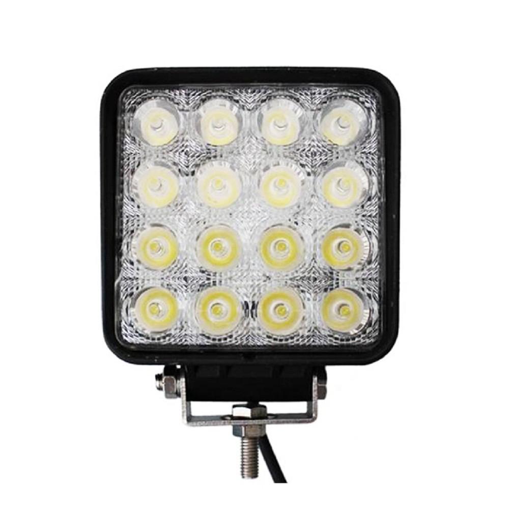 Set 2 proiectoare LED auto offroad 36W, 16 LED, 12V-24V