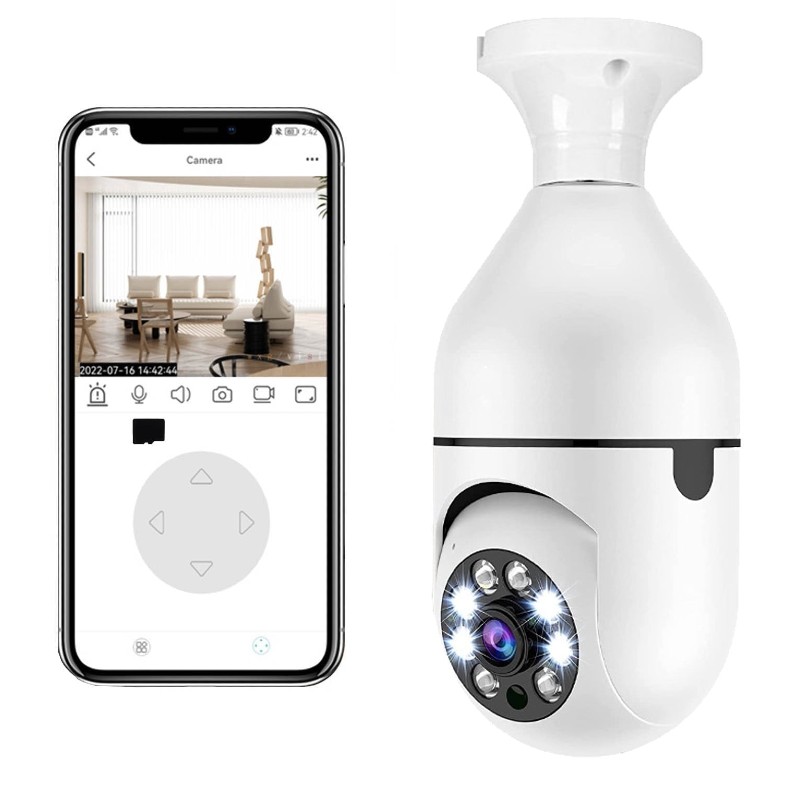 Set 2 x Camera Video Wi-Fi, Senzor de Miscare, Aplicatie Live