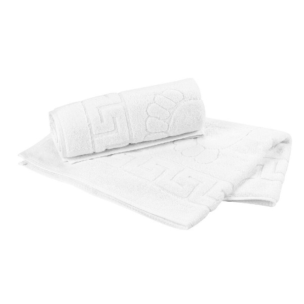 Set 2 x prosop pentru picioare, 50 x 70 cm, Alb