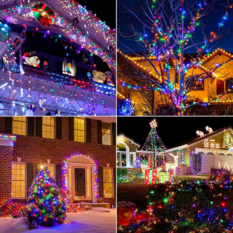 Instalatie LED fir 100 M, rola 500 LED, Multicolor